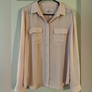Loft Sheer Button Up